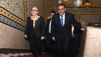 رئيسة الحكومة التونسية تستقبل رئيس الوزراء بمقر الحكومة (صور)