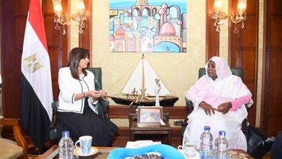 وزيرة الهجرة تستقبل وزيرة العمل السودانية لبحث تبادل الخبرات في ملف المهاجرين والعاملين بالخارج (صور) 