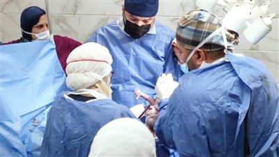 صحة الغربية.. سيدة تضع 5 توائم في ولادة قيصرية بمستشفى المنشاوي العام .. حالتهم جيدة (صور)