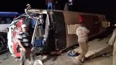 إصابة 6 طلاب في حادث تصادم بقليوب