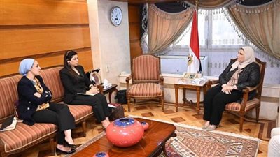 وزيرة التضامن تستقبل وفدًا من التحالف الوطني للعمل الأهلي التنموي لبحث سبل التعاون (صور)