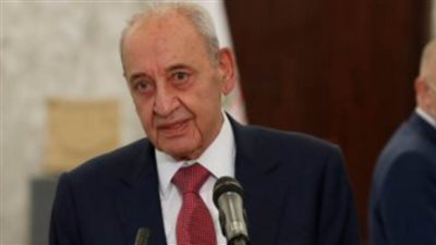 انتخاب نبيه برى رئيسا للبرلمان اللبنانى للمرة السابعة بـ 65 صوتا