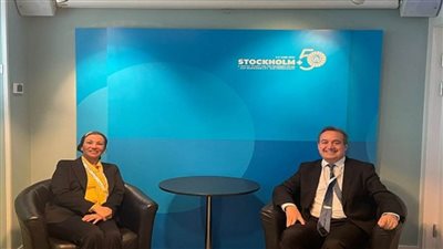 وزيرة البيئة تلتقي المدير التنفيذي لصندوق المناخ الأخضر على هامش اجتماعات 