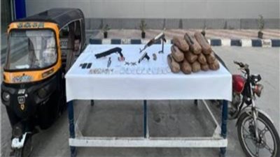 سقوط 4 عناصر إجرامية بـ37 كيلو مخدرات بدمياط 