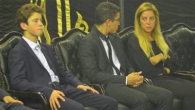 شاهد أول ظهور لابنى ريم مصطفى بعد حديثها عنهما فى 