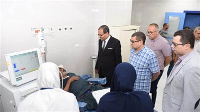 تنفيذا لتوجيهات د. خالد عبد الغفار.. المستشفى الجامعي الجديد التابع لجامعة سوهاج يستقبل مرضى الغسيل الكلوي (صور)