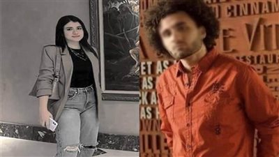 وصول المتهم بقتل فتاة المنصورة للمحكمة قبل بدء الجلسة