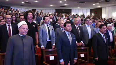 وزير الرياضة والمفتي ورئيس الأعلى للإعلام يشهدون الملتقى الثاني لمواجهة الشائعات
