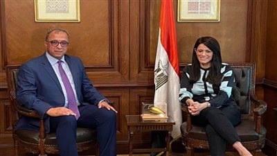 وزيرة التعاون الدولي تلتقى رئيس معهد التخطيط القومي لبحث مجالات التعاون المشترك