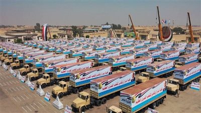 عاجل | القوات المسلحة توزع كميات كبيرة من الحصص الغذائية بنصف الثمن في المحافظات (صور)