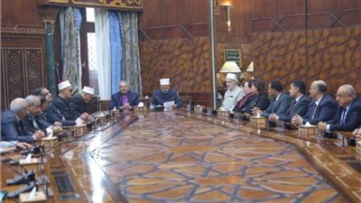 شيخ الأزهر يستقبل رئيس الطائفة الإنجيلية للتهنئة بعيد الأضحى المبارك 