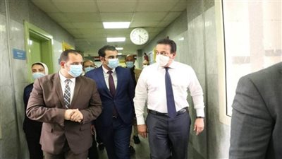 د. خالد عبد الغفار يتفقد مستشفى وادي النطرون التخصصي في البحيرة (صور)