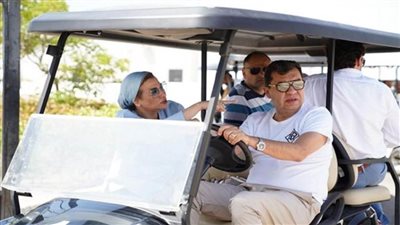 وزيرة البيئة تتفقد قاعة المؤتمرات في شرم الشيخ (صور)