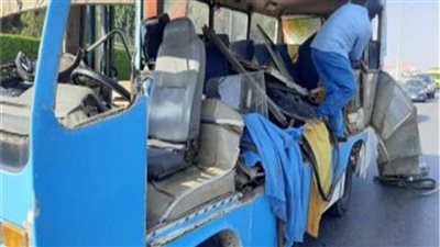 تفاصيل مصرع وإصابة 23 شخصا في حادث تصادم بطريق السويس الصحراوي 