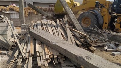 محافظ بورسعيد:إزالة حالة بناء بدون ترخيص في منطقة مشروع ناصر علي مساحة ١٥٠م