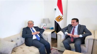 د. خالد عبد الغفار يناقش التعاون كلية طب جامعة هارفارد في مجال التعليم الطبي المستمر (صور)