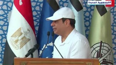 الرئيس السيسي: لدينا احتياطيات من السلع تكفينا حتى نهاية العام