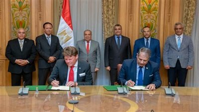 بروتوكول تعاون بين الإنتاج الحربي وشركة ألمانية لإنتاج وتسويق مادة الإيبوكسي (صور)