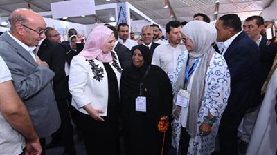 وزيرة التضامن ووزير الشباب ومحافظ مطروح يفتتحون 