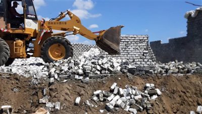 محافظ بورسعيد:إزالة التعديات بمنطقة١٧ جمعية الزهور علي مساحة١٥٠متر