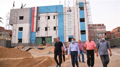 نهطاي عروس حياة كريمة بزفتى...رحمي يتفقد مشروعات المبادرة بنهطاي ويتابع نسب الإنجاز 