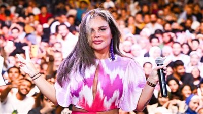 نيكول سابا تتالق بسهرة صيفية في المنصورة الجديدة.. وحضور كامل العدد (صور)