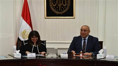 ‫ وزيرا الإسكان والهجرة يبحثان سبل التعاون المشترك لإتاحة فرص الاستثمار العقاري للمصريين بالخارج (صور)