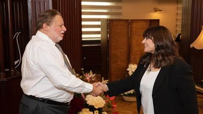 وزيرة الهجرة والقائم بأعمال محافظ البنك المركزي يبحثان التعاون لتقديم تيسيرات للمصريين بالخارج (صور)