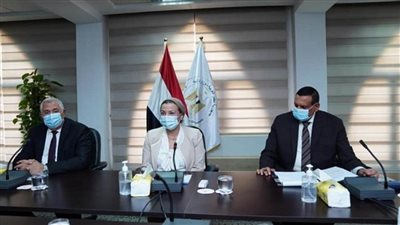 وزراء البيئة والزراعة والتنمية المحلية يجتمعون لمناقشة خطة مواجهة نوبات تلوث الهواء الحادة 2022 (صور)