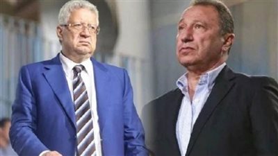 مرتضى منصور يُعزي الخطيب في وفاة شقيقته 