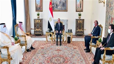 الرئيس السيسي يستقبل وزير خارجية السعودية