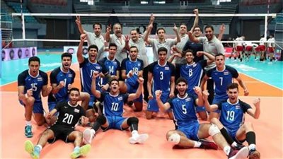 اليوم.. منتخب ناشئي الطائرة يواجه المغرب بالبطولة الإفريقية  