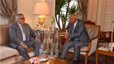 أبو الغيط يستقبل وزير خارجية لبنان عبد الله بوحبيب 