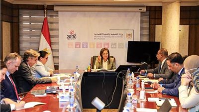 وزيرة التخطيط تلتقي الأمين العام المساعد للأمم المتحدة 