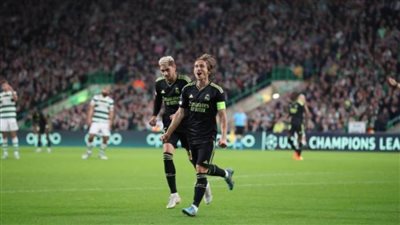 ريال مدريد يسحق سيلتيك 3-0 فى دوري أبطال أوروبا