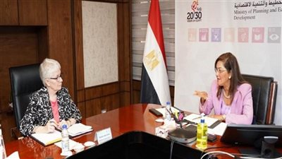 وزيرة التخطيط تناقش مع منظمة التعاون الاقتصادي والتنمية الخطوات التنفيذية للبرنامج القُطري لمصر (صور)
