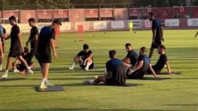 كهربا يشارك في مران الأهلي تحت قيادة المدير الفني الجديد