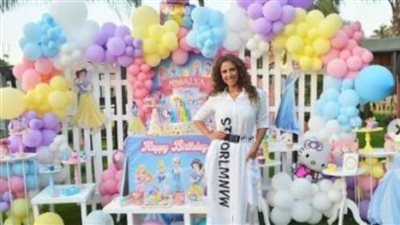 حنان مطاوع تحتفل بعيد ميلاد ابنتها أماليا: نورتي قلبى وحياتى