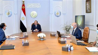 السيسي يوجه بسرعة إنهاء الأعمال في شبكة الطرق بالدلتا خلال 2023