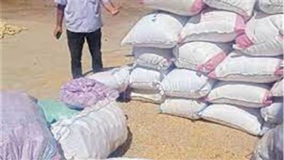 ضبط 14 طن و500 كيلو أرز شعير قبل بيعه بالسوق السوداء في الشرقية  