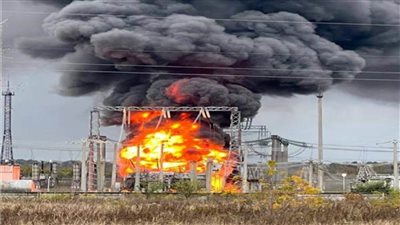 عاجل..تعرض محطة الكهرباء في منطقة بيلجورود جنوبي روسيا للقصف 