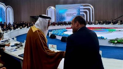 وزير التجارة يجري مباحثات مكثفة مع عدد من الوزراء المشاركين بقمة «سيكا» (صور)