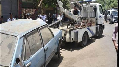 خلال 24 ساعة.. رفع 51 سيارة ودراجة نارية متهالكة بمختلف المحافظات  