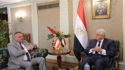وزير التعليم العالي يستقبل سفير النمسا في القاهرة (صور)