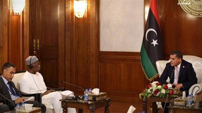مبعوث الأمم المتحدة إلى ليبيا يلتقي رئيس الحكومة المكلف فتحي باشاغا