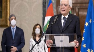 رئيس إيطاليا يستشهد بكلمات شيخ الأزهر في كلمته بالمؤتمر الدولي للسلام