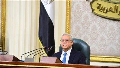 المستشار حنفي جبالي يحذر النواب من ترك القاعة للجلوس بالبهو الفرعوني 