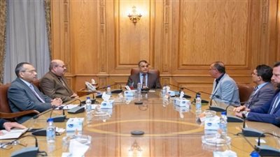 وزير الإنتاج الحربي يستقبل وفد 