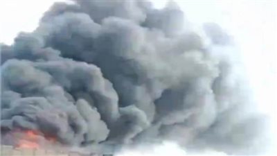 الحماية المدنية تُعلن السيطرة على حريق مصنع «أسفنج» بالمنوفية 