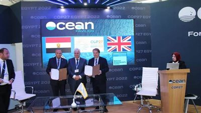 وزير التعليم العالي يشهد توقيع بروتوكولات تعاون لمعهد علوم البحار ويتفقد جناح المحيطات